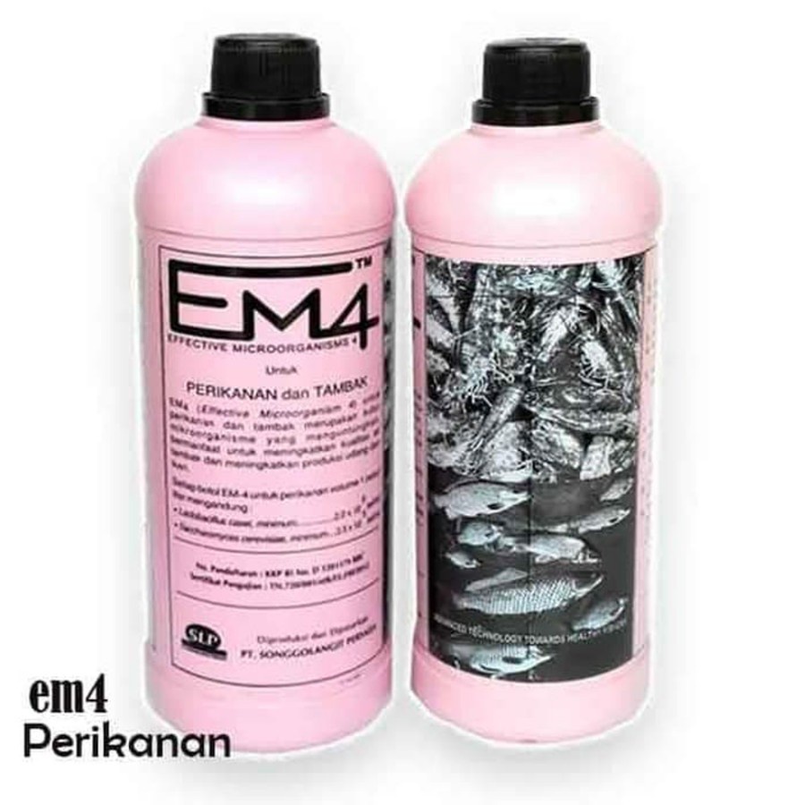 EM4 (EFFECTIVE MICROORGANISMS 4) PERIKANAN DAN TAMBAK 1LITER