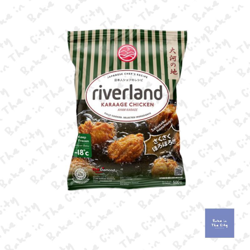 

Riverland Karaage Chicken Premium Riverland - 500g | Grab Only !!!!