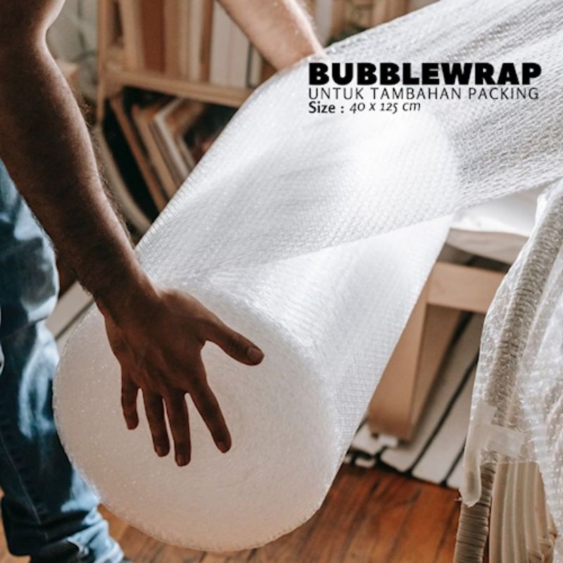 

BUBBLE WRAP EXTRA - buble wrap - babel wrap untuk pengaman packing paket pesanan