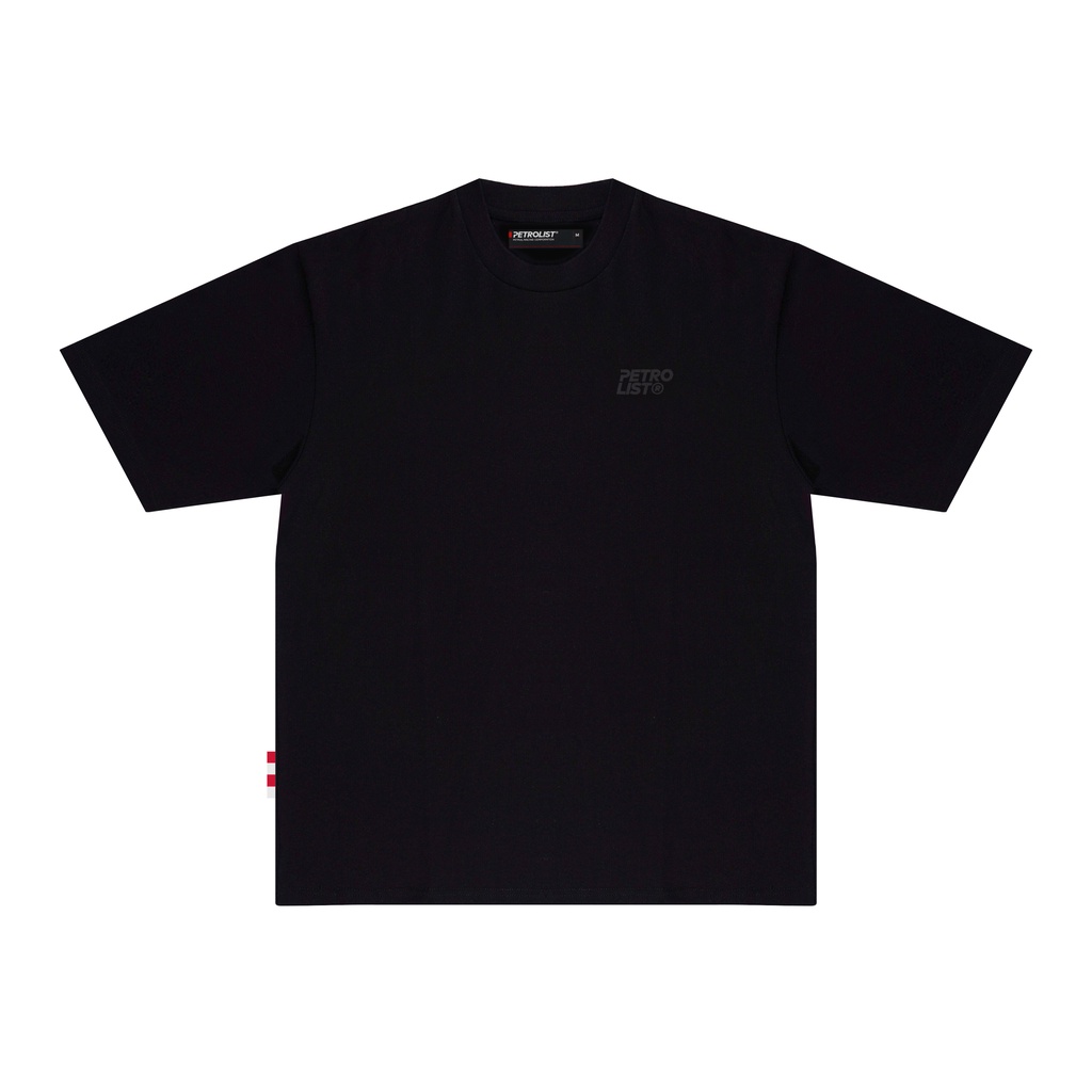 P LOGO BLACK T-SHIRT | PETROLIST