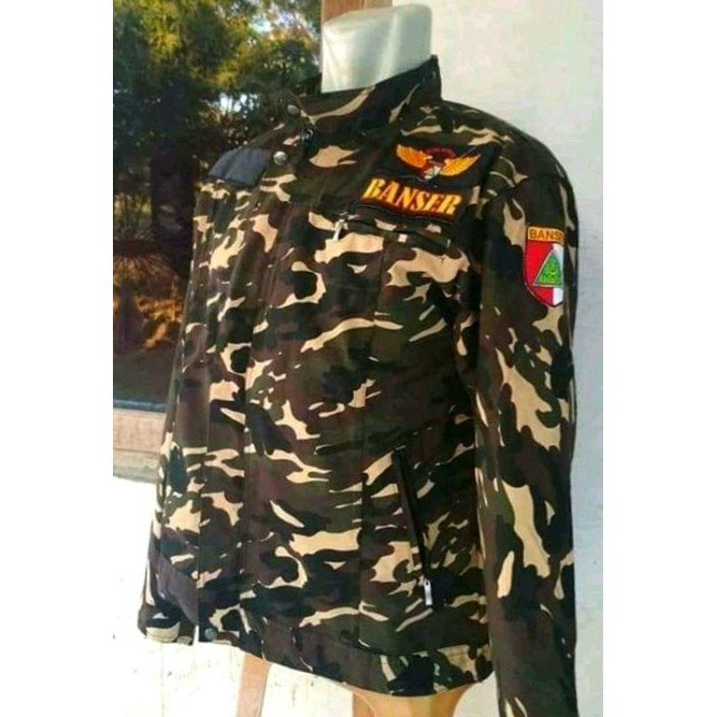 jaket jangkis banser nasional bonus nama