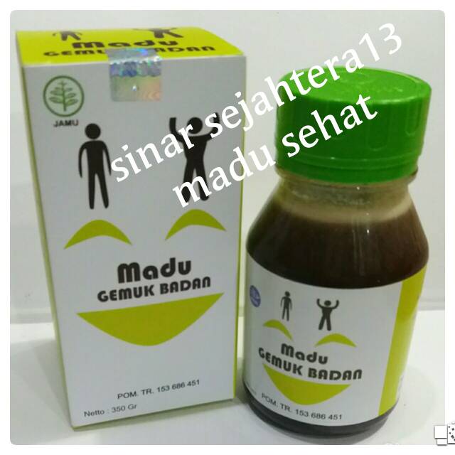 

Madu gemuk badan-madu kesehatan,obat gemuk,madu gemuk isi 350 grm