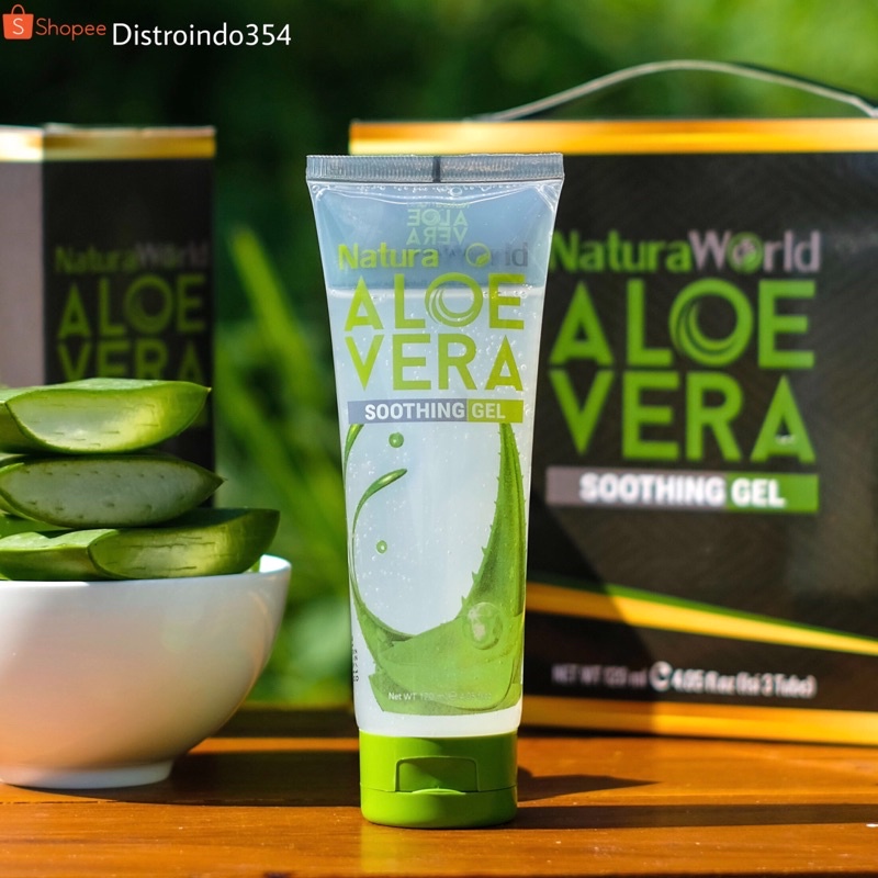 Natura Aloe Vera - Moisturizer 120gr Soothing Gel Masker Wajah Moisturizer Wajah Kering Moisturizer 