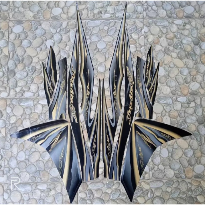 STIKER STRIPING & LIS BODY MOTOR YAMAHA JUPITER Z 2010 ROBOT