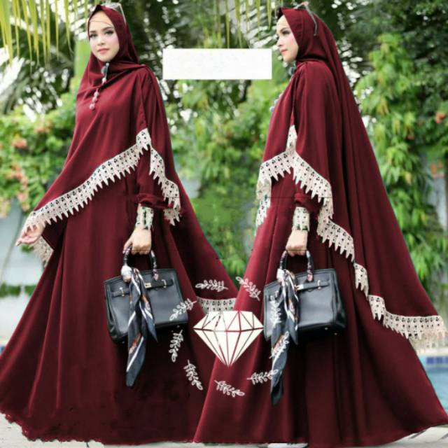 GAMIS SYARI TERBARU GAMIS SYARI SET KHIMAR BAJU MUSLIM WANITA GAMIS BAJU MUSLIM DEWASA