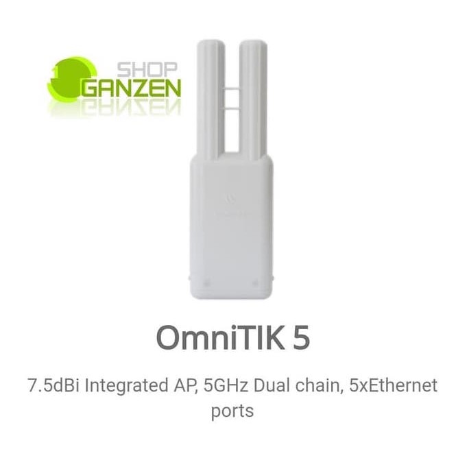 Mikrotik OmniTIK (AP 5GHz MIMO 7,5 dbi Dual-Pol) OmniTIK-U-5HnD