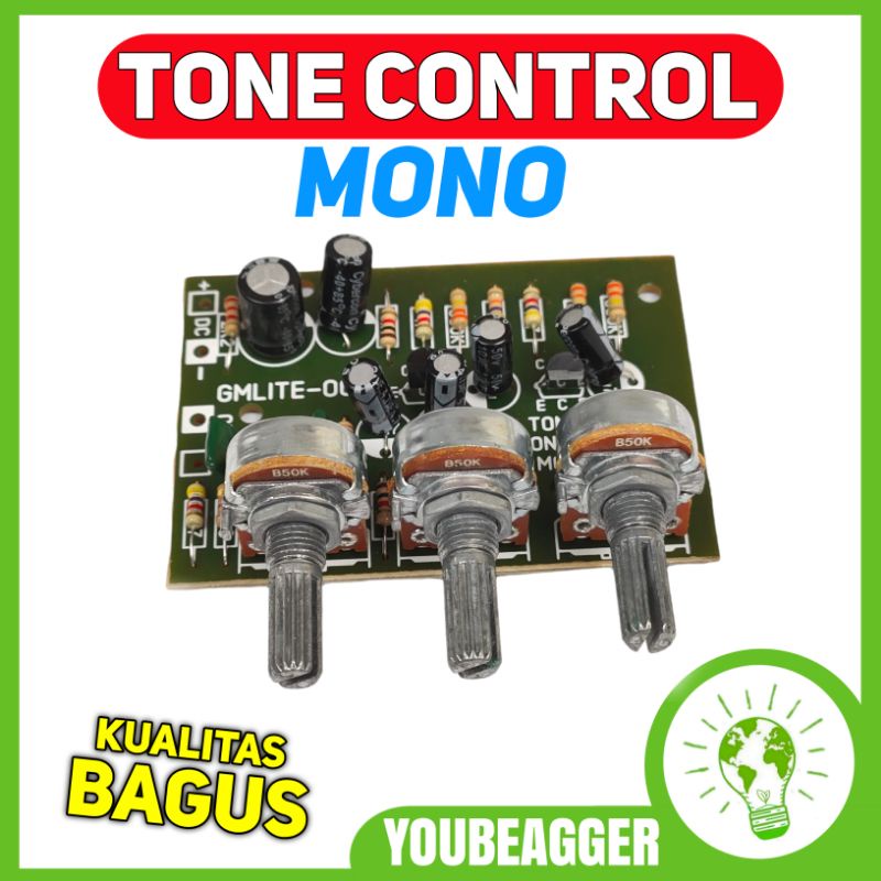 Tone control mono GMLITE 12-15v