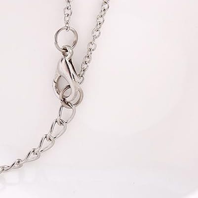 2pcs Kalung Best Friend Mini Kalung Rantai dengan Liontin Hati