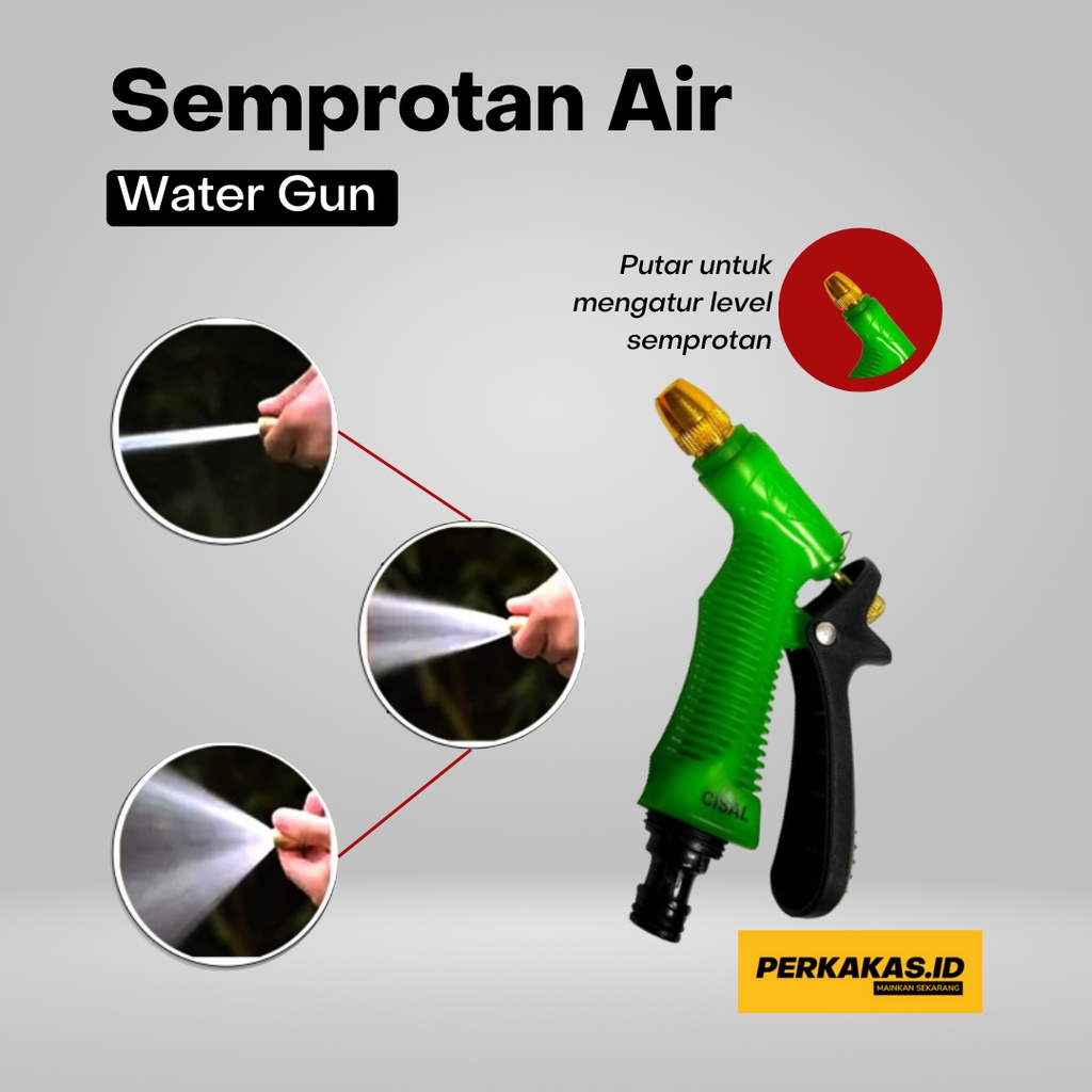 Semprotan Air Cuci Motor Kuningan CISAL