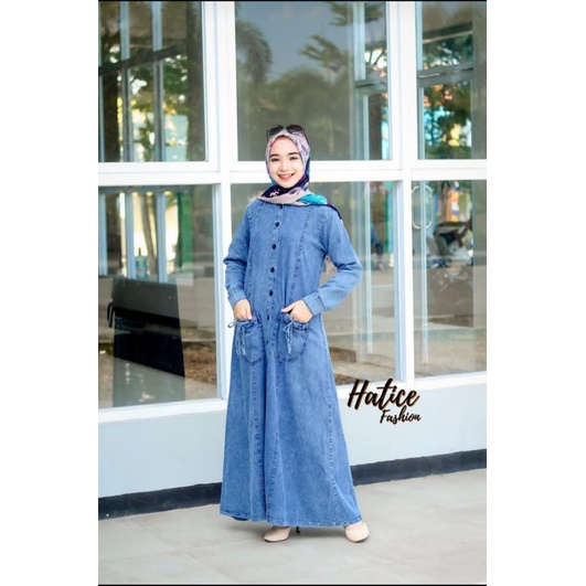 gamis jeans ori hatice