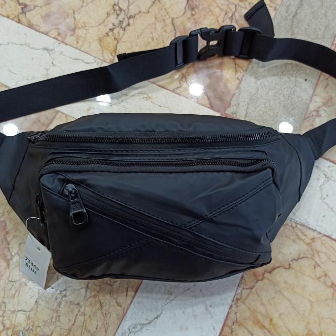Waist Bag Besar Jumbo Waistbag Pria Sling Bag Tas Selempang Waterproof