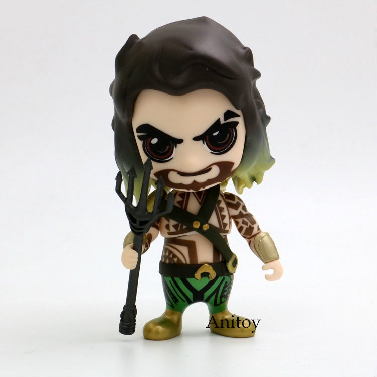 Mainan Action Figure Karakter Aquaman Arthur Curry Bobble Head Dc Untuk Koleksi