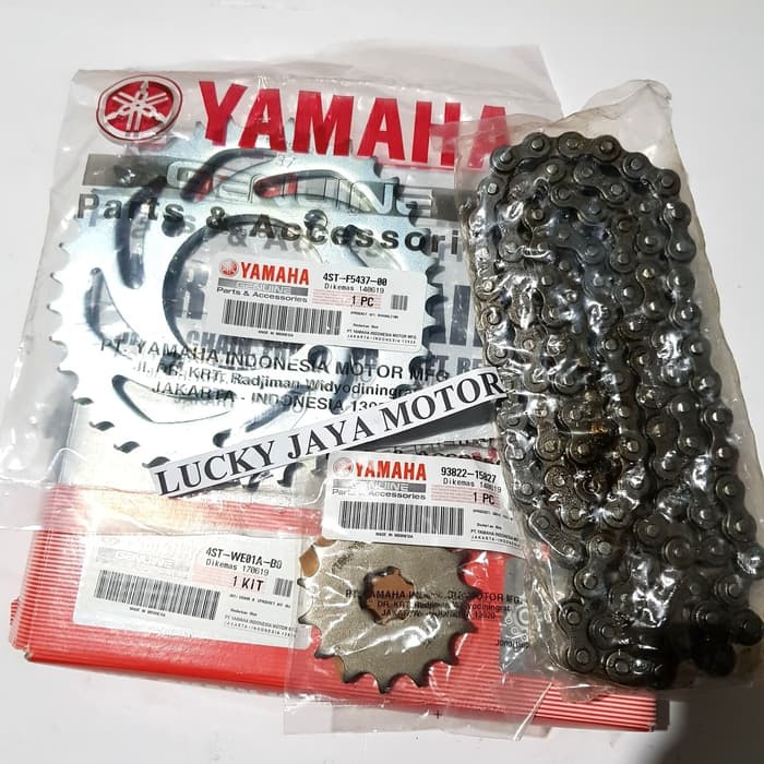 Gearset girset chainkit gear gir set rantai paket rx king rx k rxking ORIGINAL-4