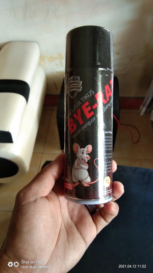 Racun Pengusir Tikus Anti Tikus Semprot 300ml Rat Repellent