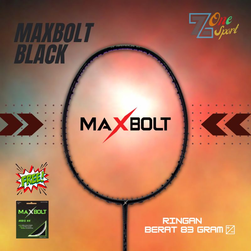 Raket Maxbolt Black Original