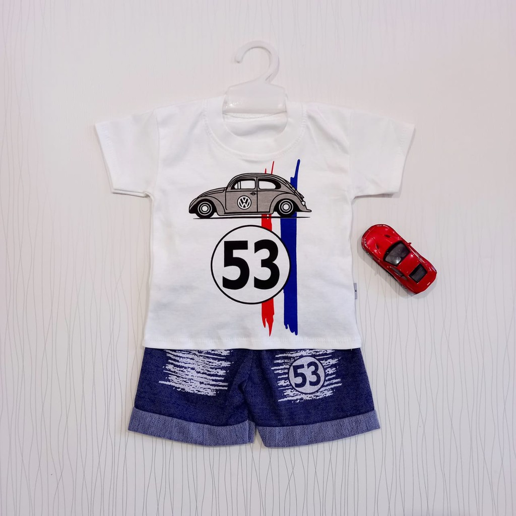 Setelan Oblong Anak 0-18 Bulan / Setelan Anak Katun / Setelan Anak Cowok / Baju Anak / Baby Alicia