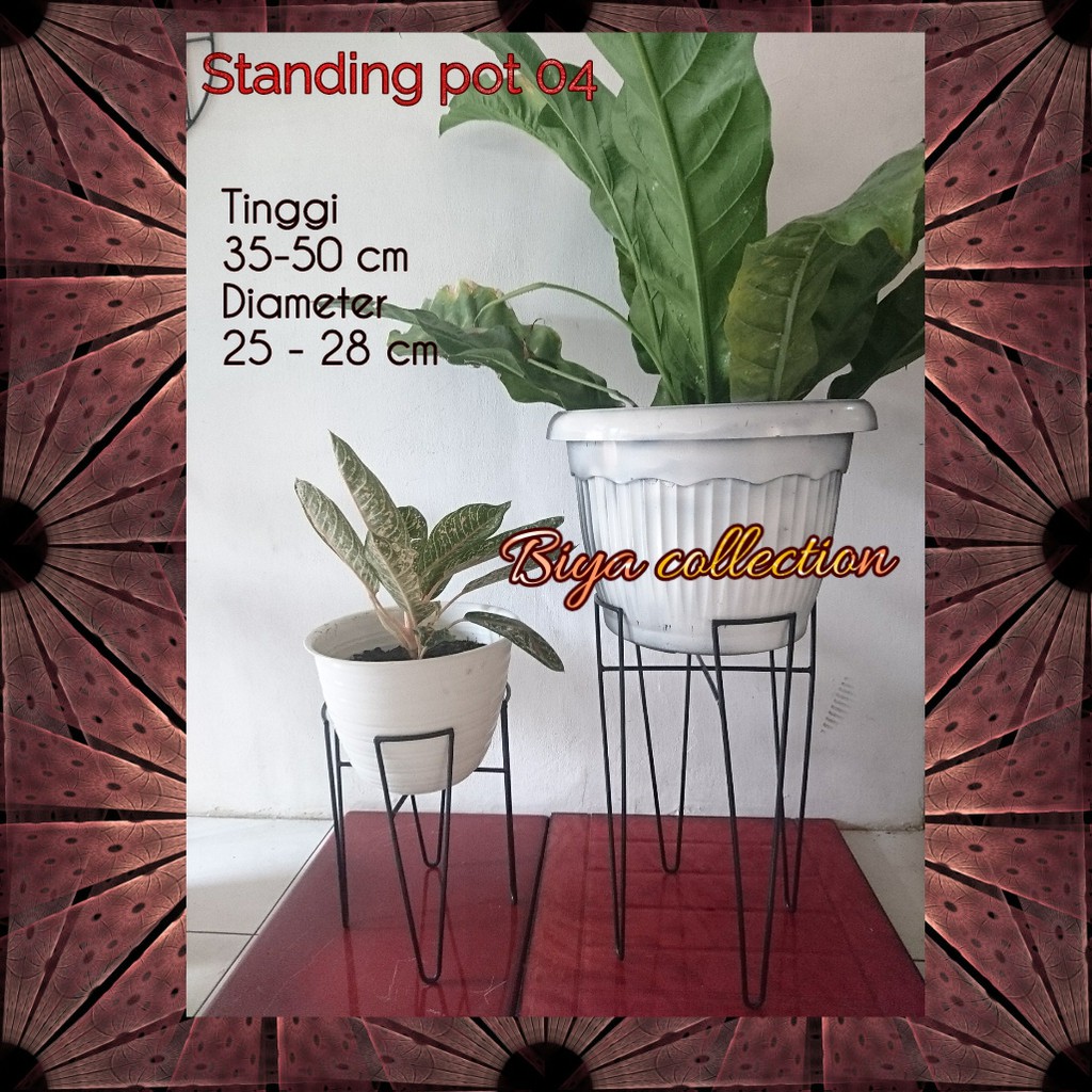 Jual Standing Pot Besi Shopee Indonesia