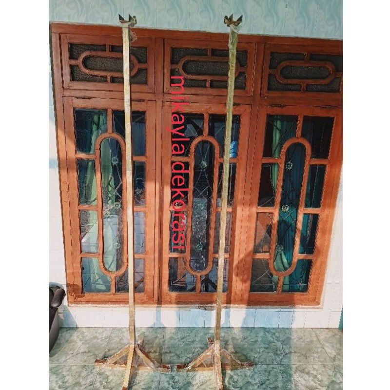 TIANG BACKDROP GAWANG UNTUK KAYU SEPASANG