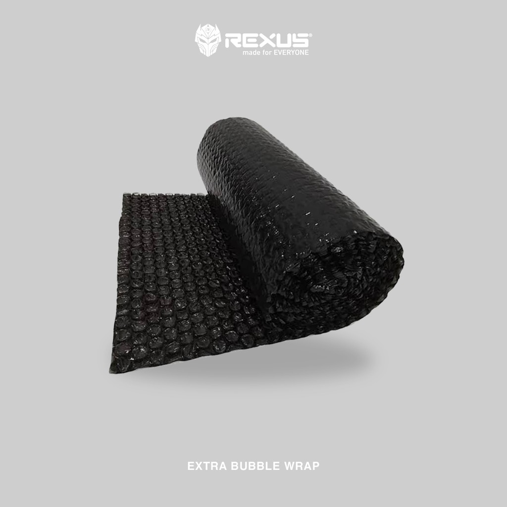 

EXTRA Bubble Wrap tambahan khusus produk REXUS