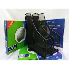 

Box File Jaring Besi/Magazine Case 2 Tier Vtec