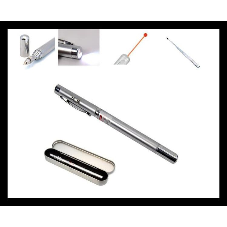 

PRODUK TERLATIS PULPEN PEN EXCLUSIVE PENA 5 IN 1 LASER POINTER BOX PREMIUM PRESENTASI BARANG