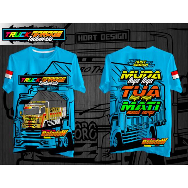 Kaos Truk kaos trek kaos truck kaos Truk garage