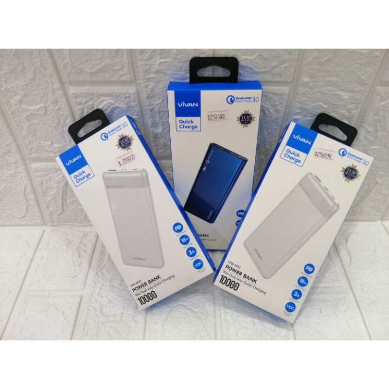 POWER BANK VIVAN 10000mAh