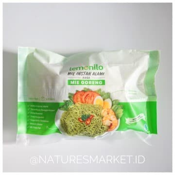 

s574gfd Lemonilo Mie Goreng Instan Alami 76Gr Ff064151E
