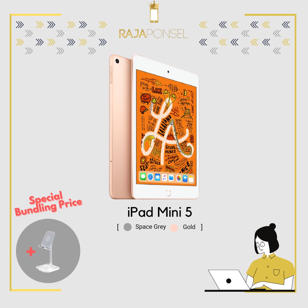 IPAD MINI 5 2019 64GB / 64 WIFI ONLY SPACE GOLD | Shopee