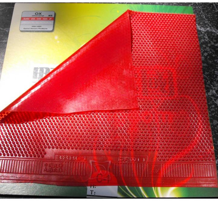 Banyak Dipakai.. Dawei 388C-1 OX - Rubber Karet Bet Pingpong Bintik Serang Pendek