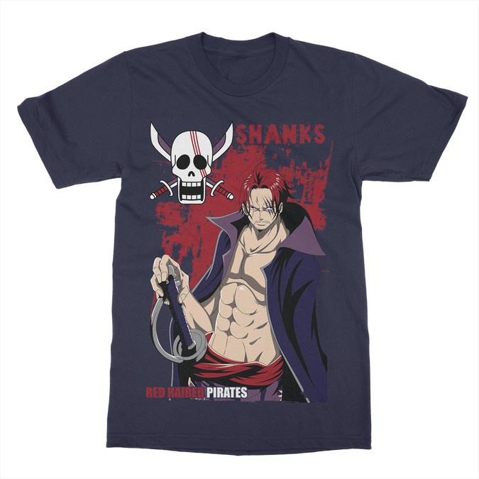 Kaos Anime One Piece Shanks - Anime - Manga - Tshirt