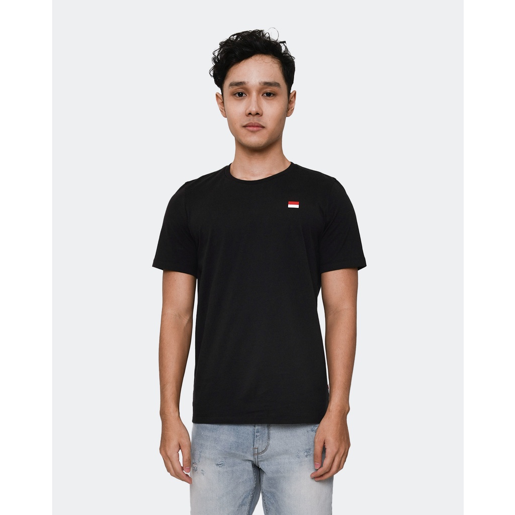 MANZONE Kaos Pria Lengan Pendek ID - BENDERA
