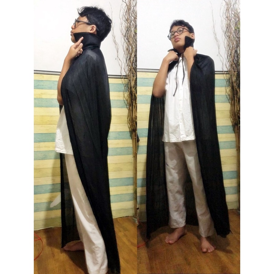 Jubah cosplay halloween dracula / vampire / death / witch / costume cosplay