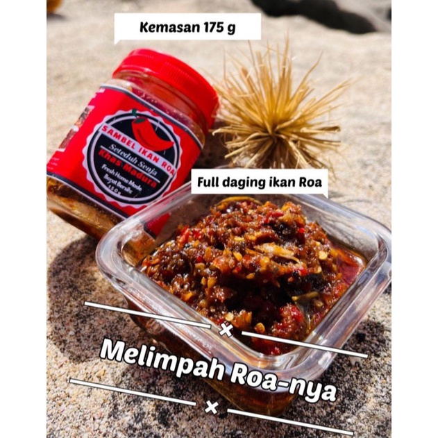 

Sambal ROA Khas MADURA Sambel Ikan Roa by Seteduh Senja