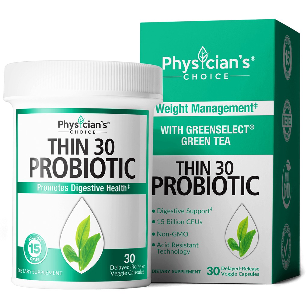 Physician's / Physicians Choice Probiotic + Prebiotic THIN 30 Kapsul Original USA