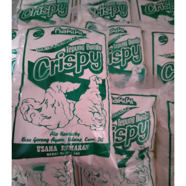 

Tepung crispy HAKIKI 1kg