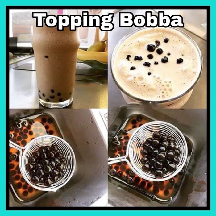 NA - Topping Bubble - Bahan Baku Bubble Topping Minuman 250gr