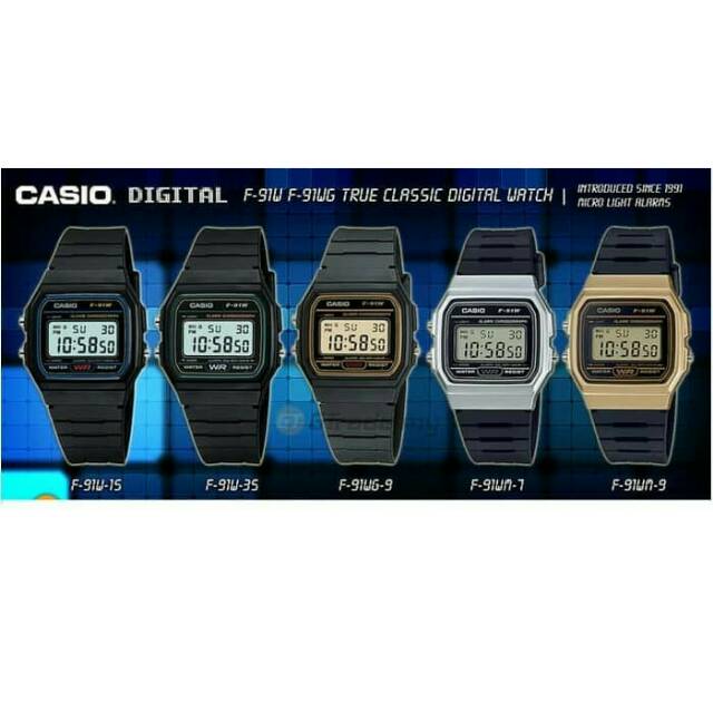 CASIO F-91W ORIGINAL