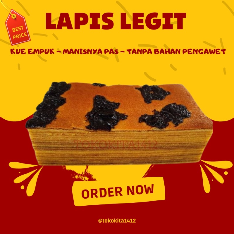 LAPIS LEGIT Prune Plum Tanpa Pengawet