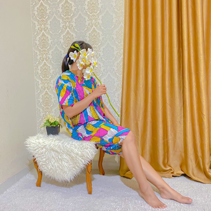 SETELAN JUMBO CELANA PENDEK BAJU BALI