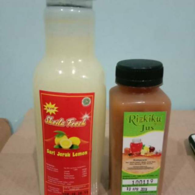 

sheila fresh 500 ml + jus diet rizkiku