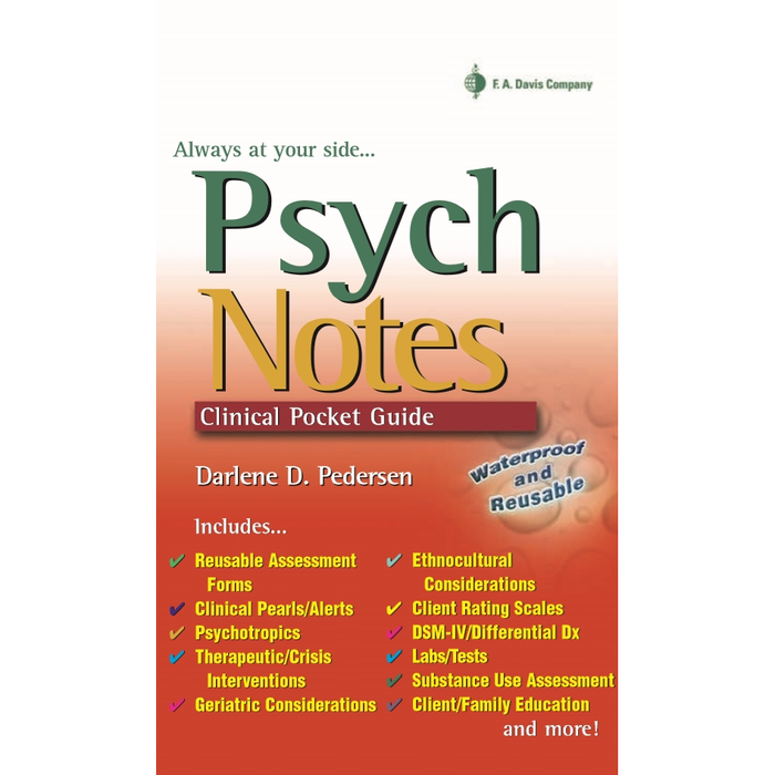 Buku Psych Notes Clinical Pocket Guide Shopee Indonesia