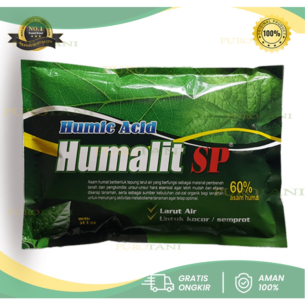 Power Soil Pembenah Tanah Humalit SP Pupuk Organik Asam Humat Humic Acid 60%