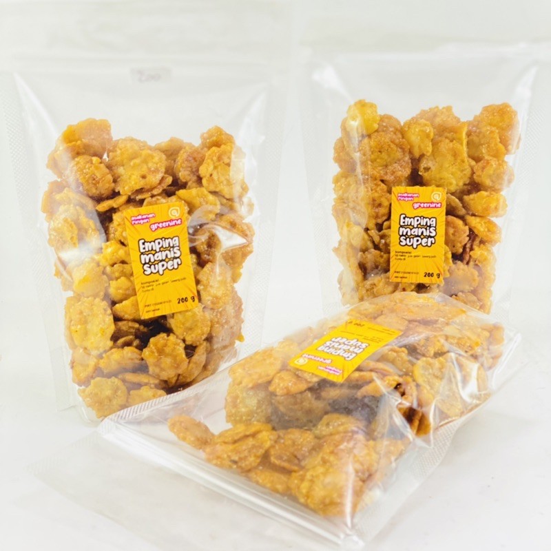 

Makro Mart Emping Melinjo Manis Super Enak Snack Camilan 200 Gram