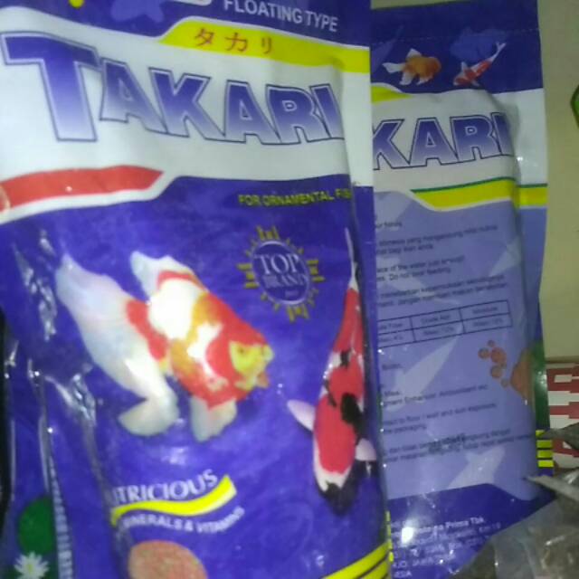 TAKARI MAKANAN IKAN