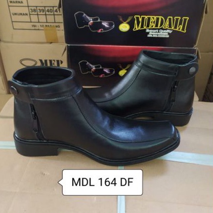 Sepatu Kulit PDH boots Polri TNI security guard PNS sepatu kerja formal tampil lebih keren