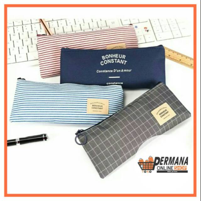 

PC051 BONHEUR CONSTANT PENCIL CASE / TEMPAT PENSIL