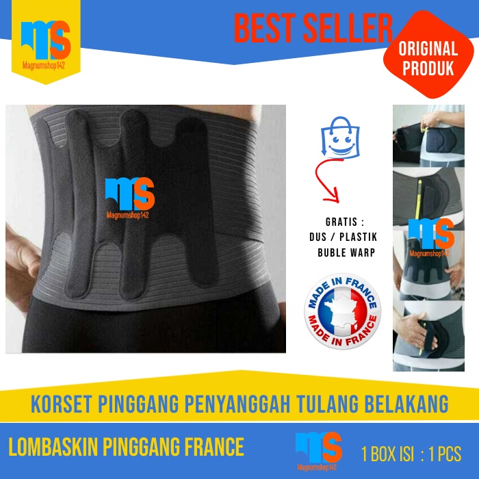 Jual Lombaskin terapi pinggang Korset kesehatan untuk HNP dan Penyangga ...