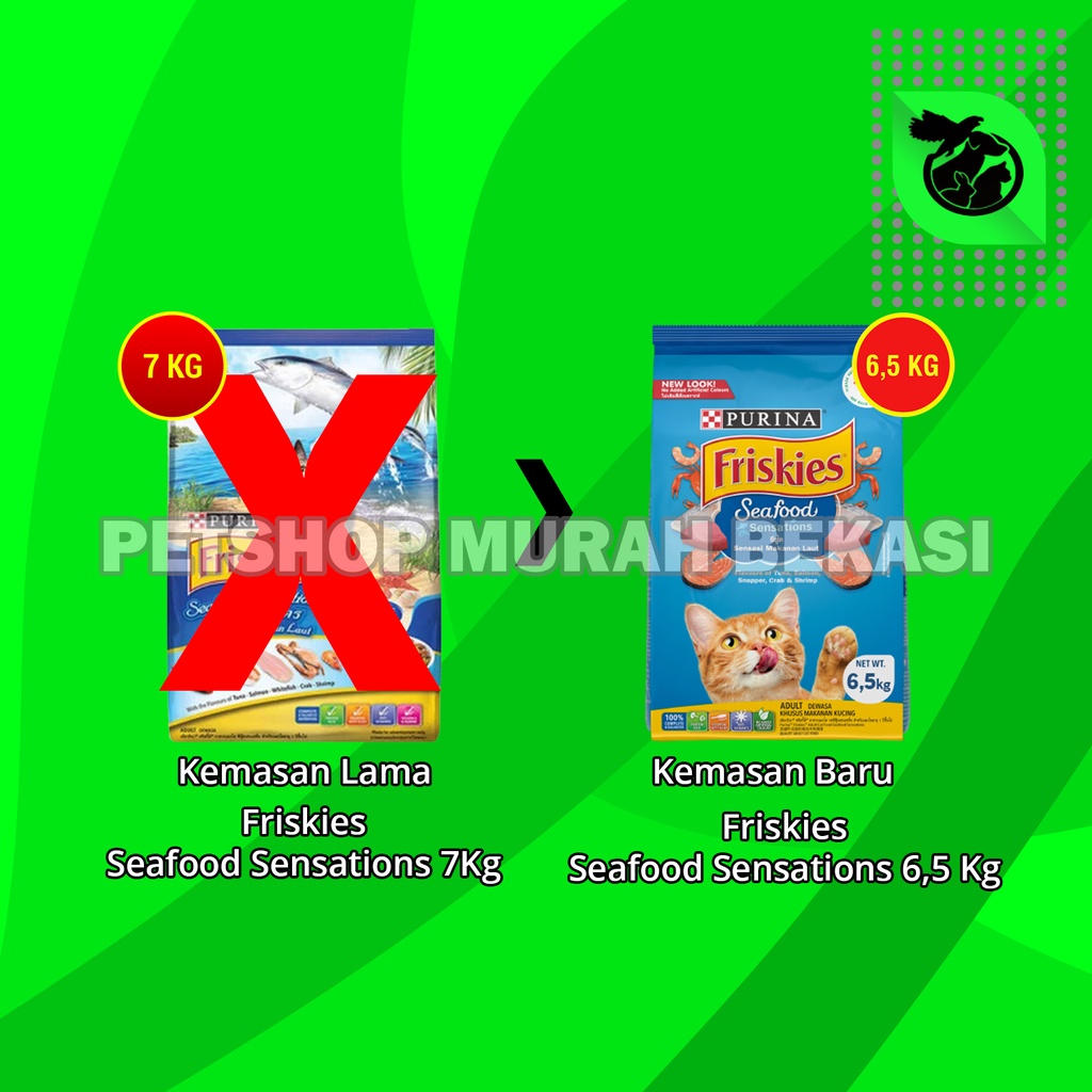 Makanan Kucing Cat Food Friskies 6.5 kg