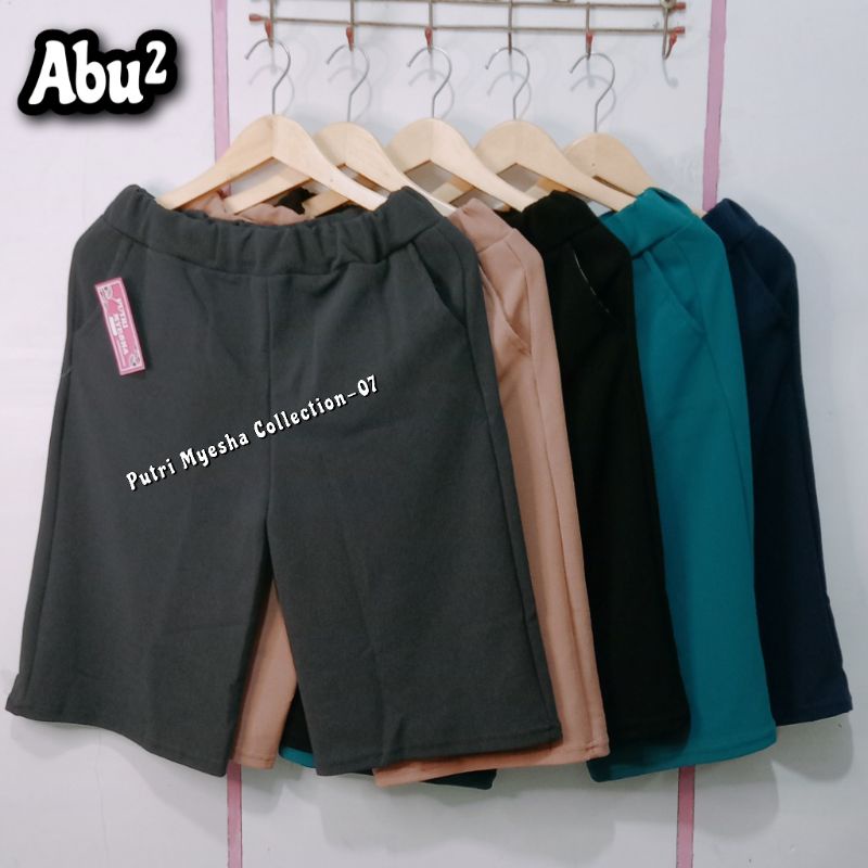 98Rb Dapat 5pcs celana kulot pendek 7/8